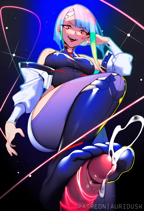 Finished already? Pathetic, choom~