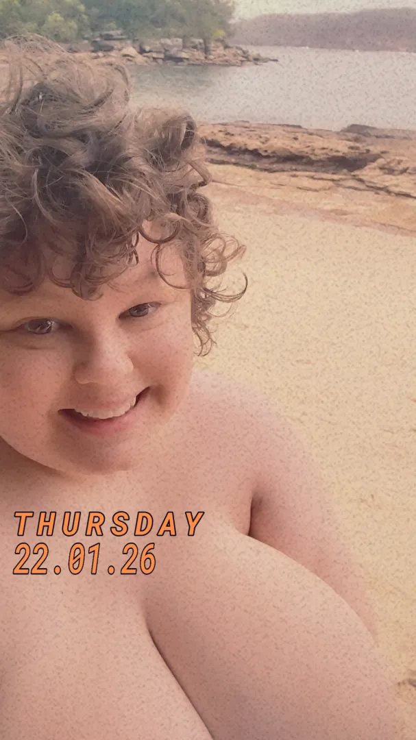 First bare swim of the year