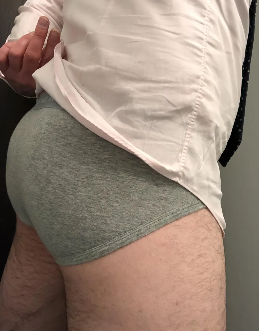 Grey briefs for a grey Monday.