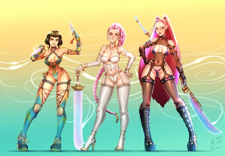 HUNTR/X Were Some Of The Biggest Stars Introduced Last Year, Now Assign Each A Role - 1 That Send You Nudes and Videos, 1 As Your Threatened By Blackmail Sex Slave, and 1 As Your Down For Anything Secret Girlfriend