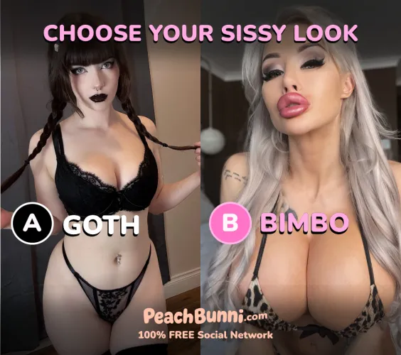 If you could choose your new look, whats your sissy style...