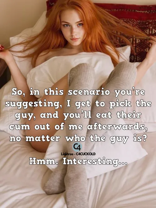 Is this how you hope your wife/gf to respond after you confess your kink for the first time?