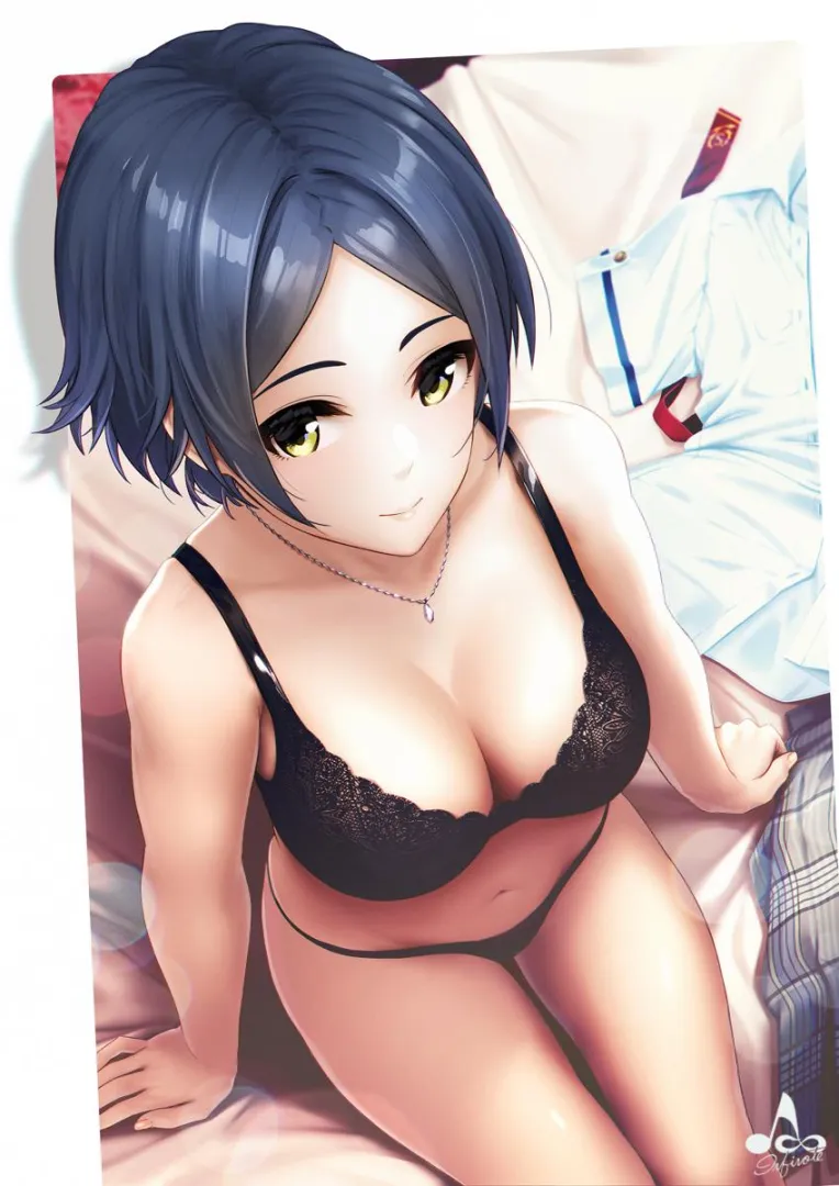 Kanade in lingerie