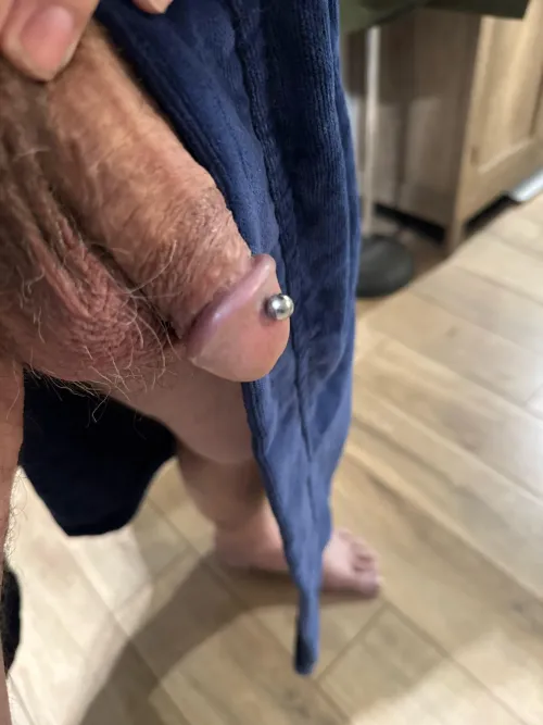 New, 7mm top ball for my 10ga post. Love the weight.