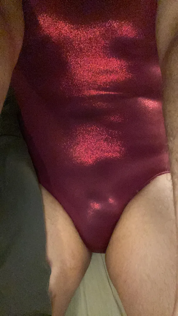 Sexy new red leotard