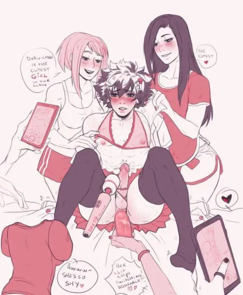 Sleepover with girls (by arctgart)