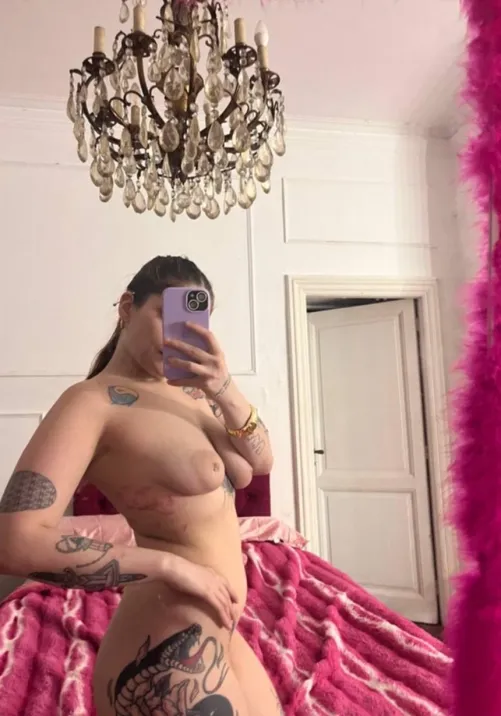 Suck from this tits and then you decide if I am a good mommy material to you.