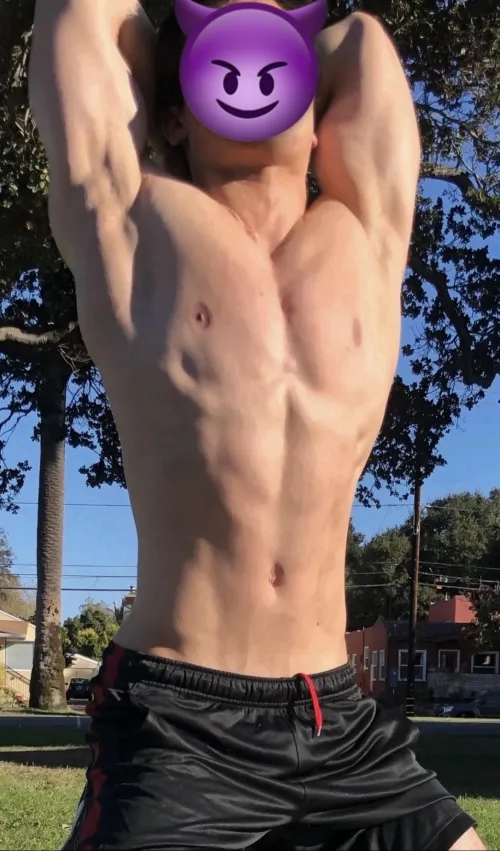 Sweaty and MANLY smelling 