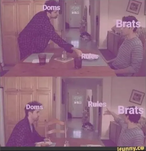 That's what I think of your rules 