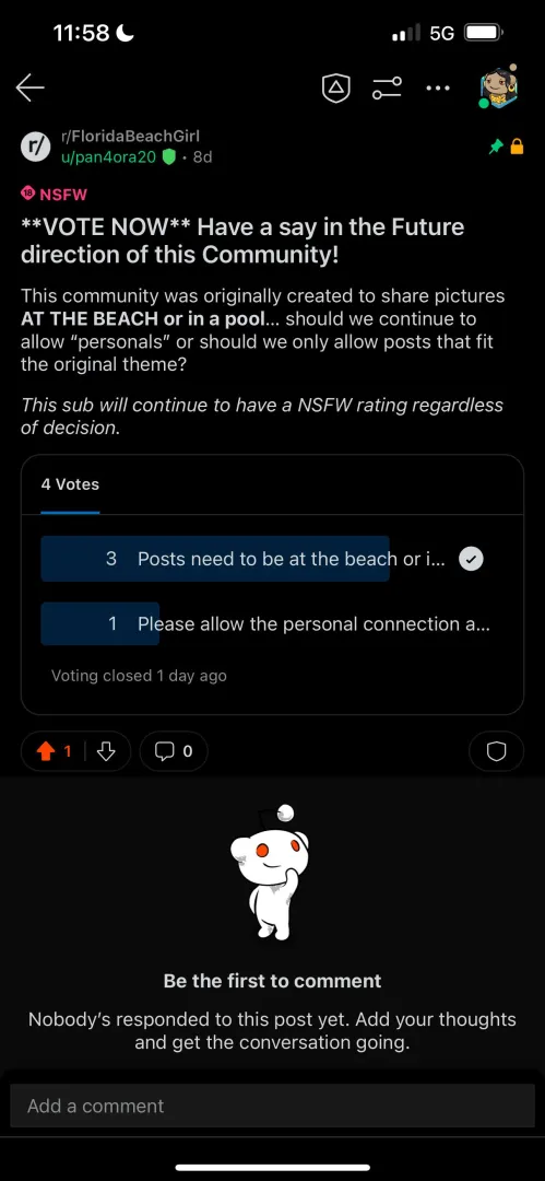 The community has spoken, please Follow the rules or your post will be removed!