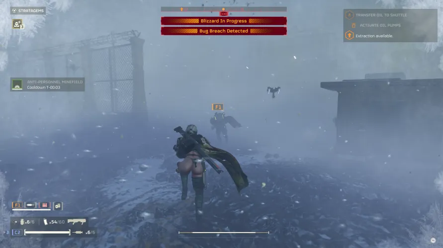 Think I may have chosen the wrong uniform for this mission...