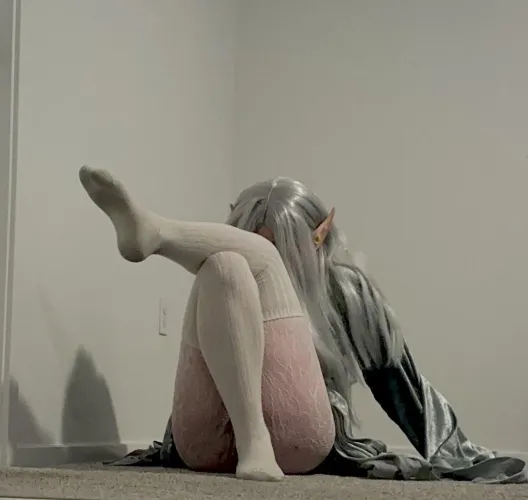 This shy elf wants you to notice them