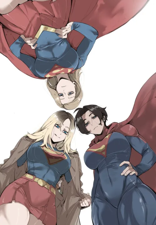 Which Supergirl are you taking a Kryptonian handjob from? DCU vs DCEU vs Arrowverse