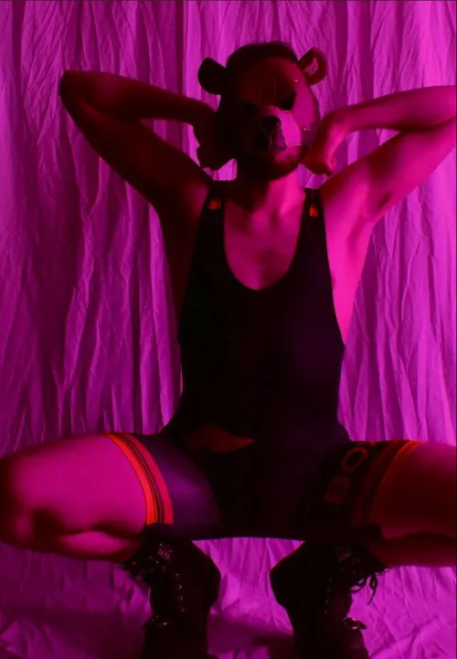 All sweaty and musky