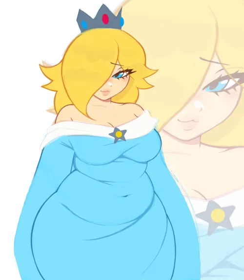 Chubby Rosalina doodle (aruki)