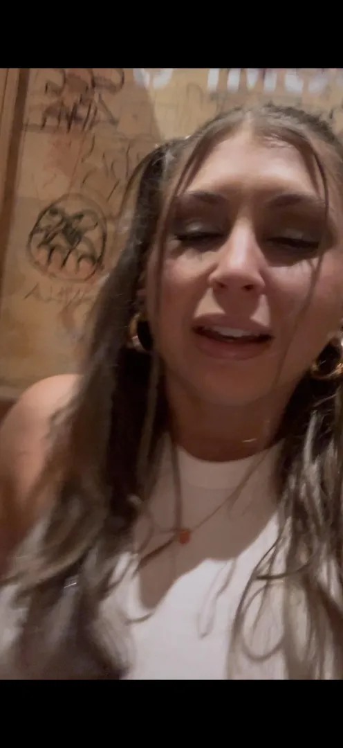 Couldn’t stop sneezing in the rave bathroom the other night  DM for videos of my sneeze & snot attack 