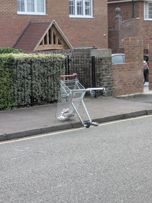 Face down, ass up, in broad daylight.