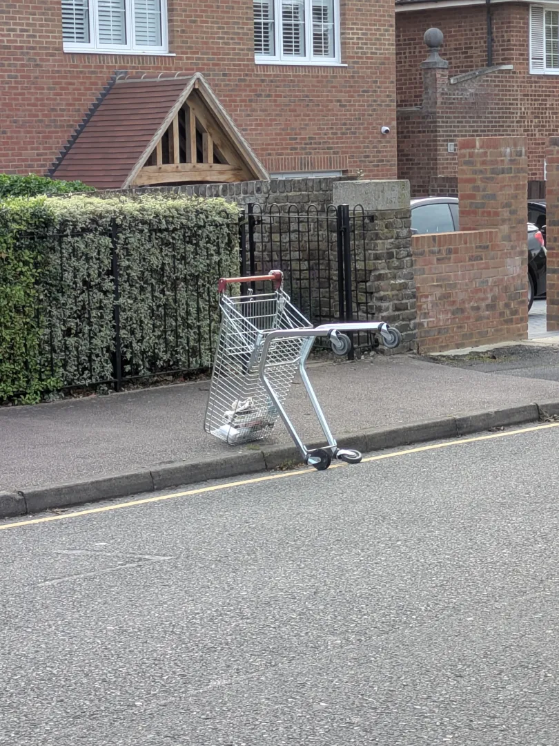 Face down, ass up, in broad daylight.