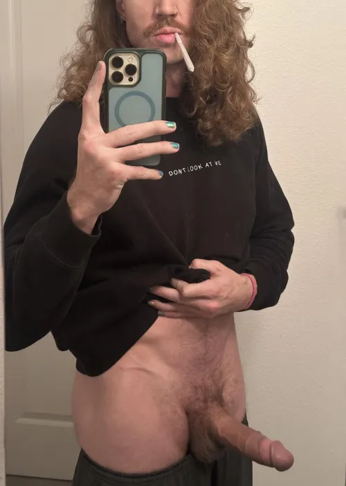 feel free to ignore my jumper