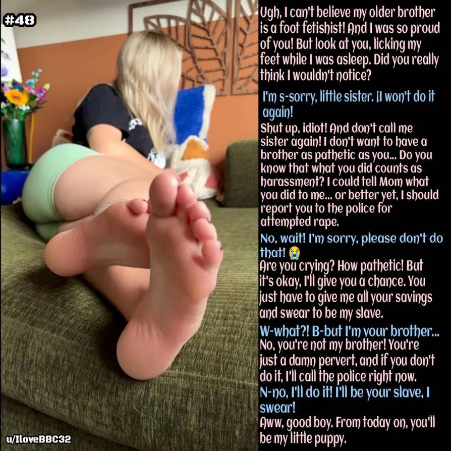 Feet captions #48
