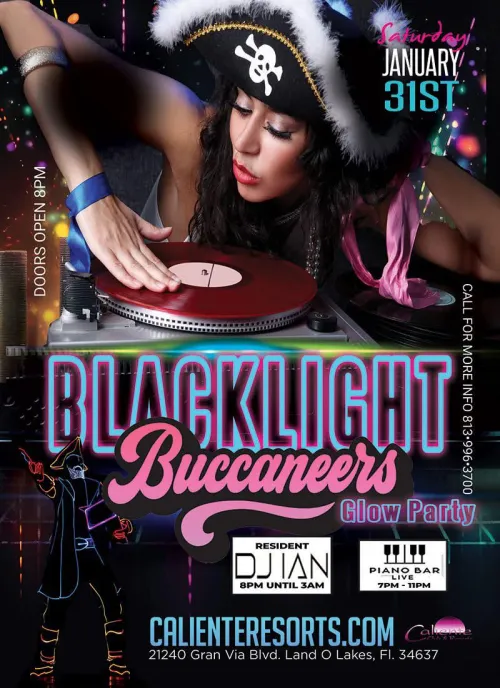 Glow Party Attire -m