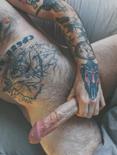 I'm not gonna stop until it's leaking out...any complaints? 