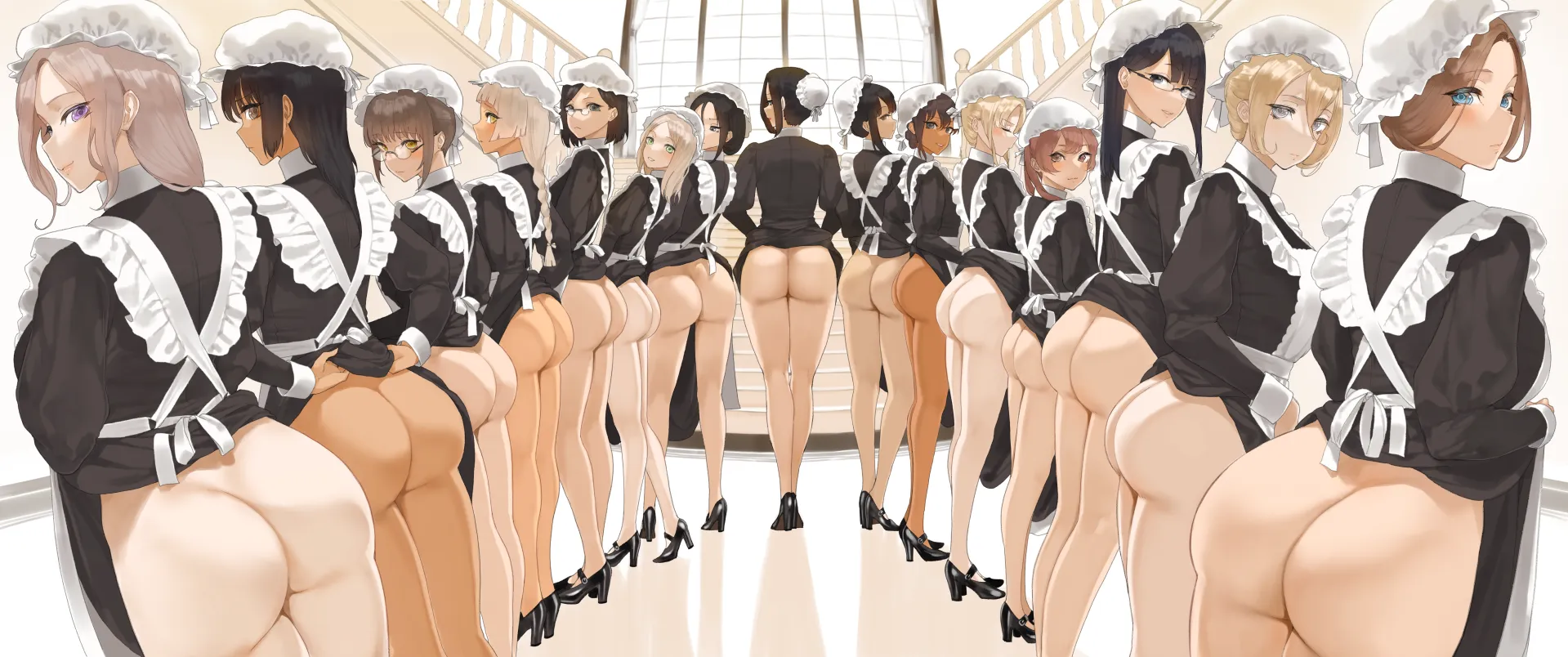 Its a maid galore (throtem)