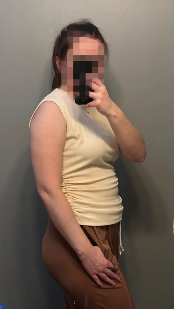 I've been sweating in these pants all day.