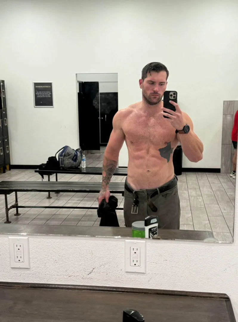 Just finished working out… but still got energy for trouble