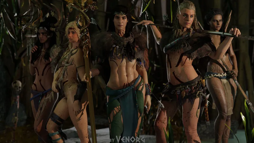 Kassandra - Queen of the Amazons by me (Venorg)