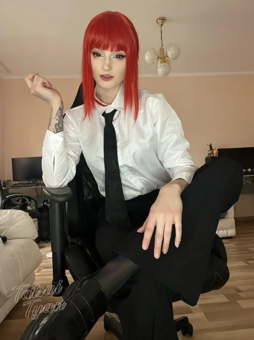 Makima from Chainsaw Man by TatsuiTyan