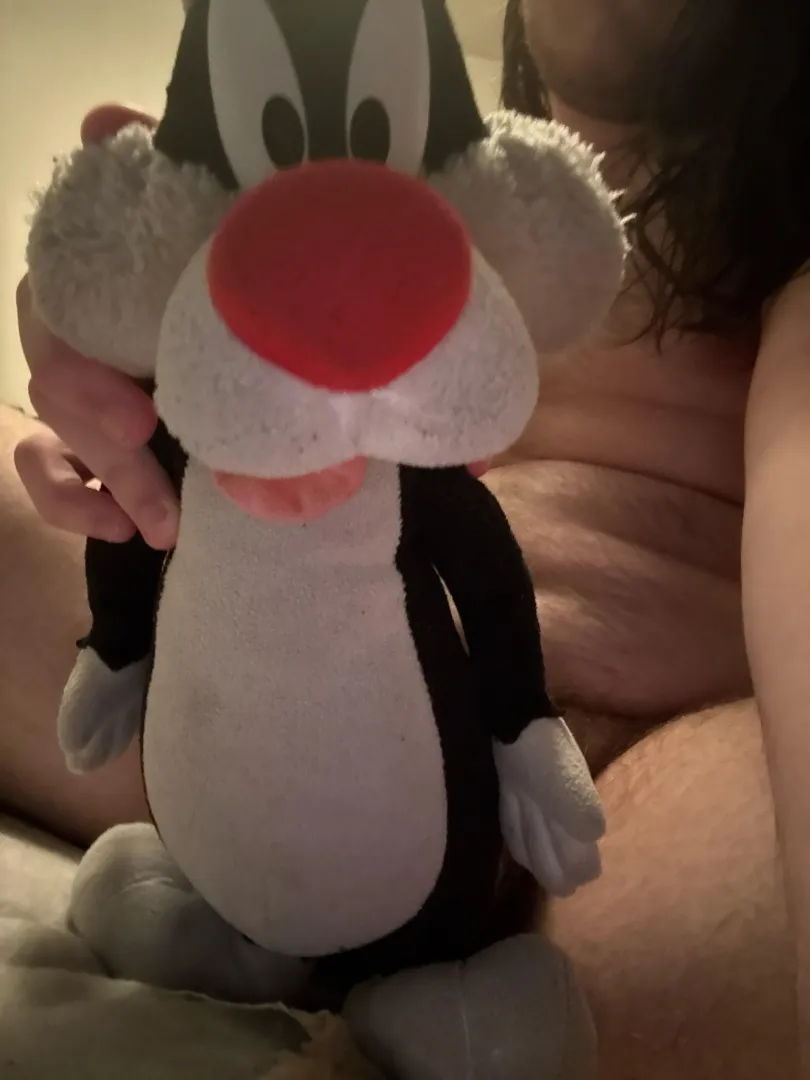 Me and my plushie Sylvester again!