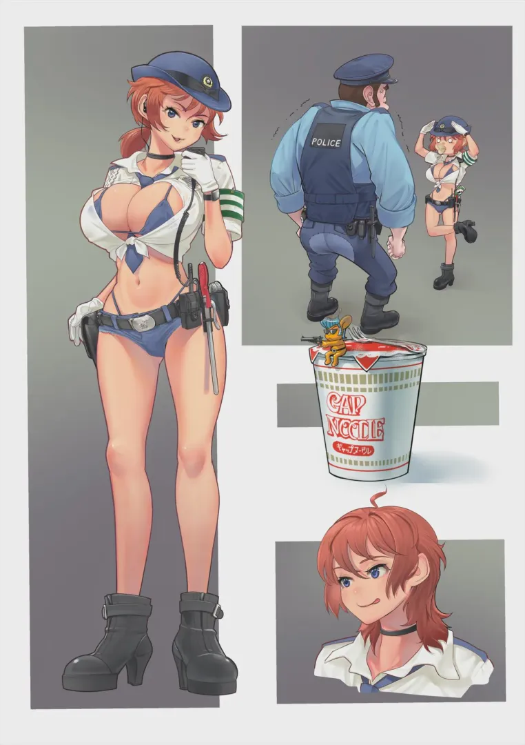 Newest police academy recruit (chichimaro)