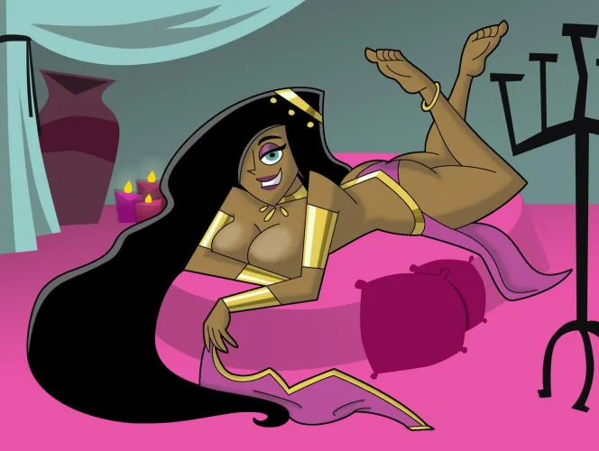 [Racoonfoot] (Danny Phantom) Desiree Ready For Her Master. All characters are adults