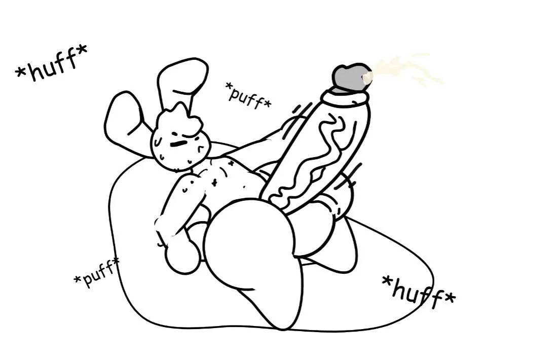 silly fella doing silly activities