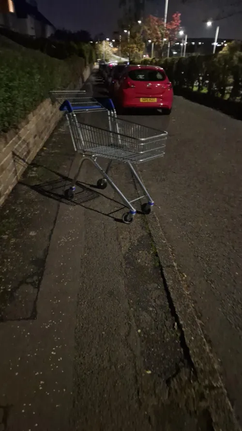 Storm Amy has this minx roaming the streets with the back door wide open