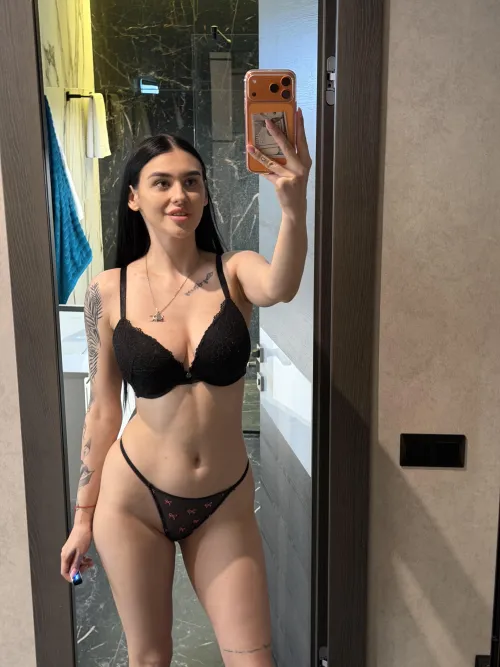 The lingerie I’ll be wearing under my clothes today