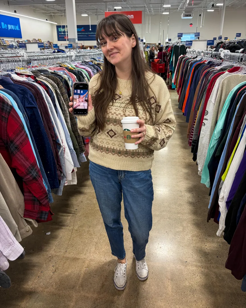 The sign says be proud