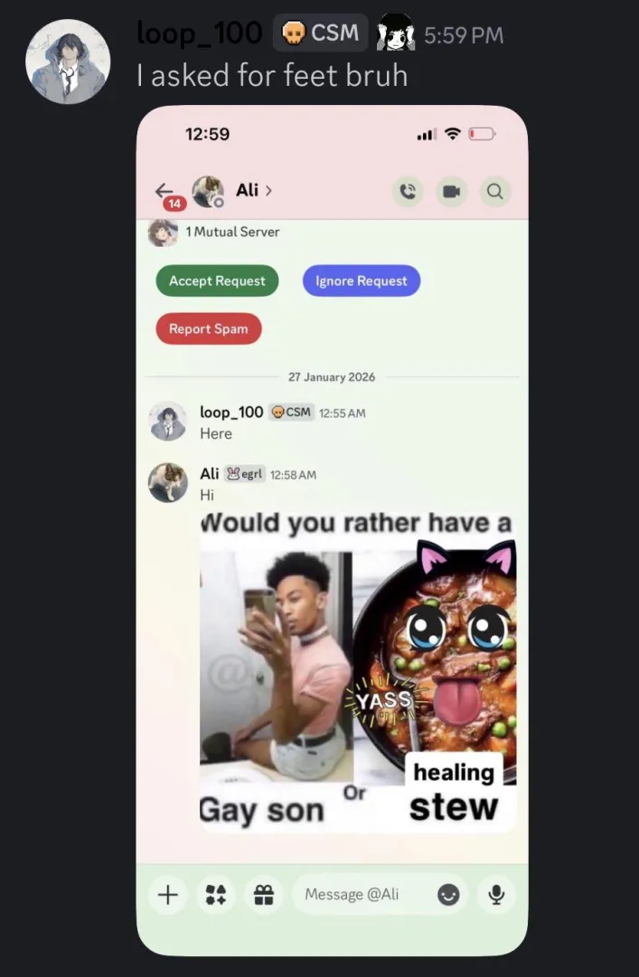 These chuds gotta start healing