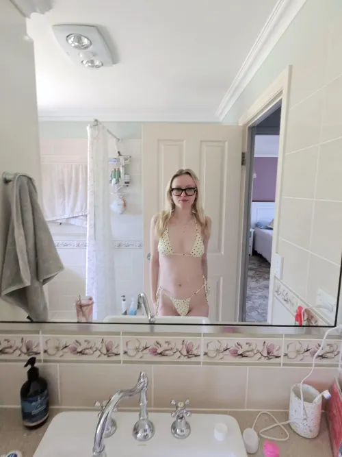 Trying out my meta glasses