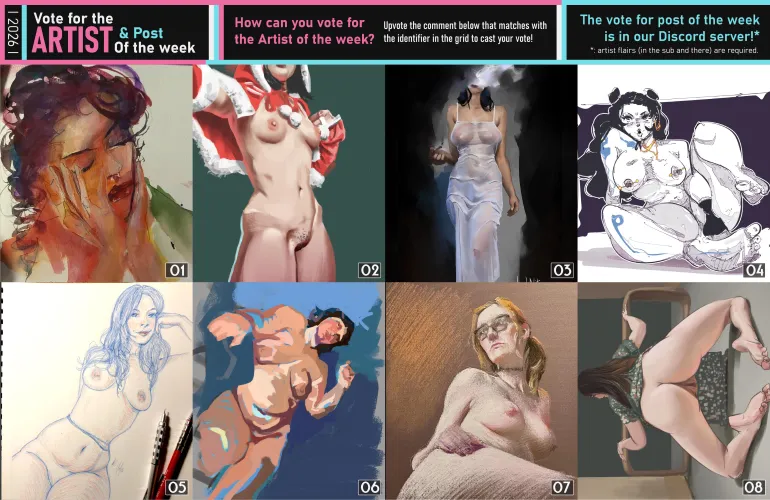 ¡¡Vote for the Artwork & Post of the week!!