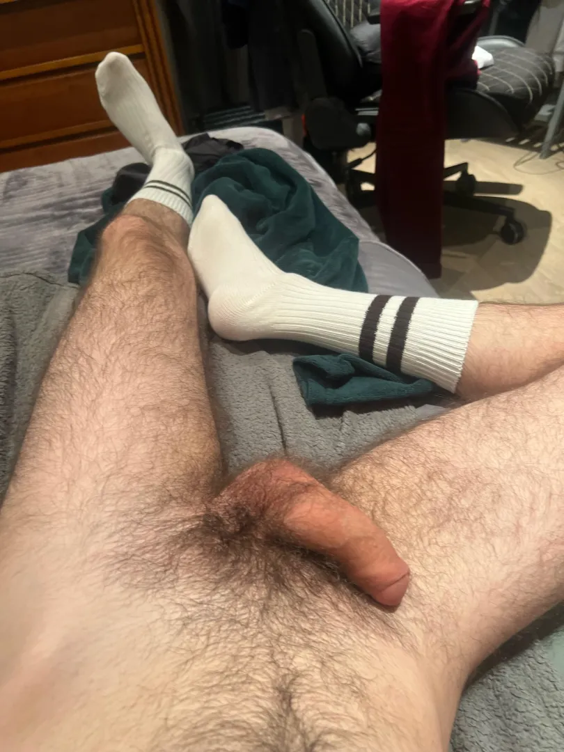 22 French . Love twink with socks