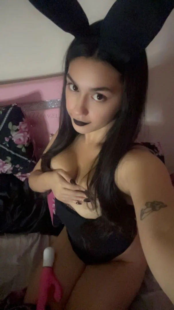 a rabbit toy is only fitting for a bratty little bunny like me