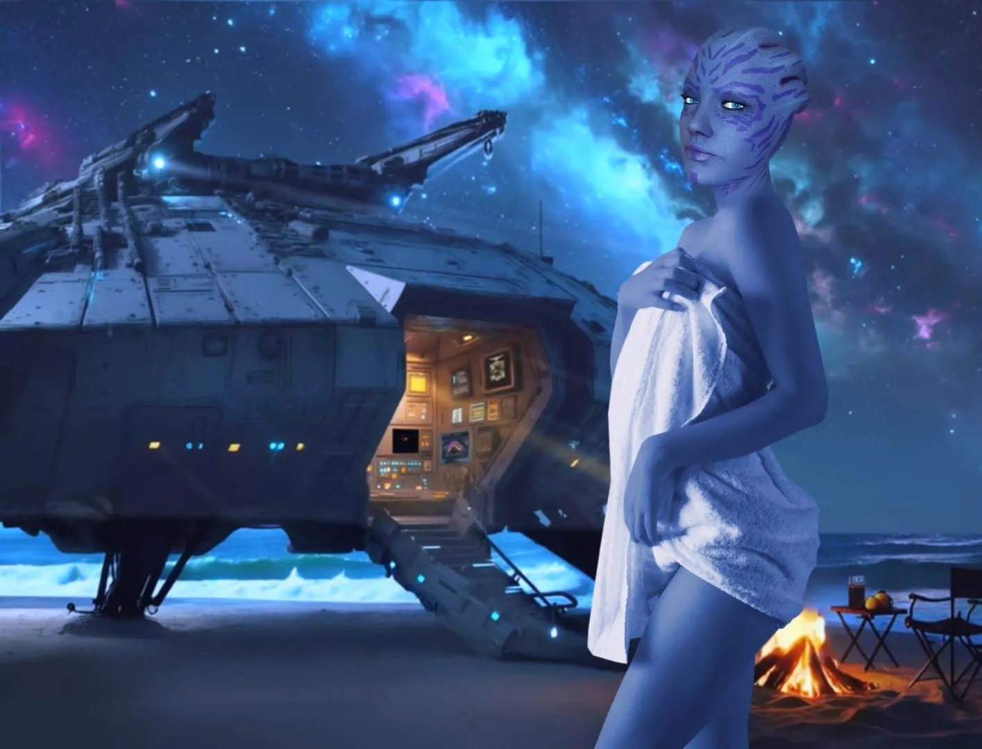 Alien beach. (Rastifan)