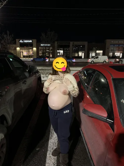 Always the most popular girl in the parking lot..