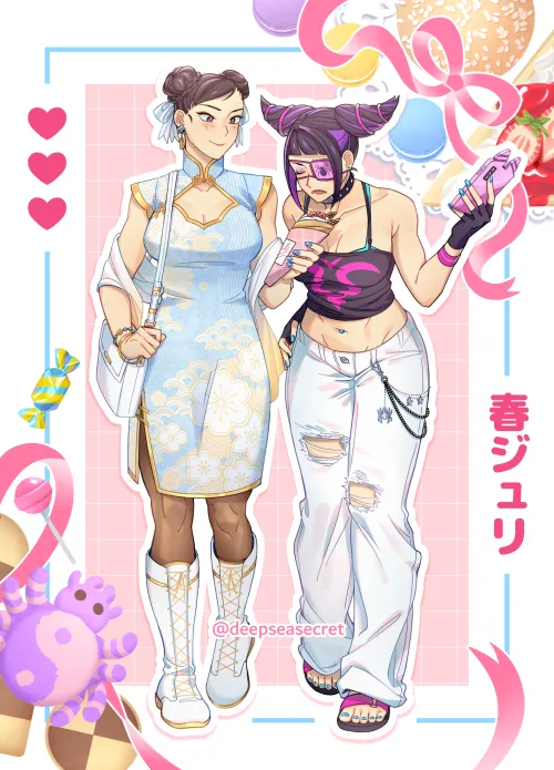Chun-Li & Han Juri