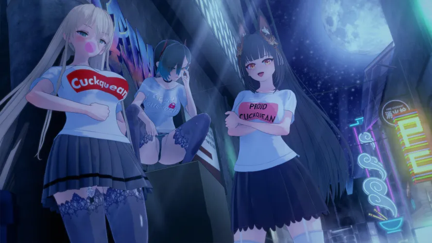 Cuckquean gang is in town