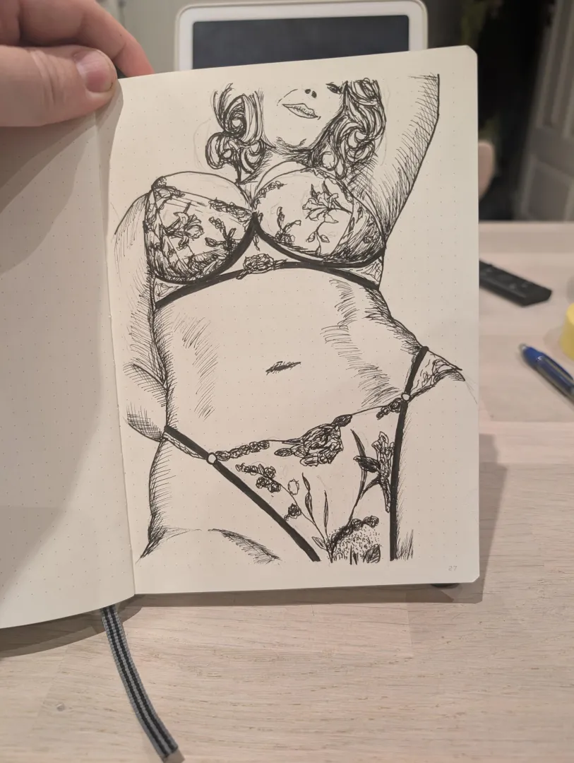 Day 10 - Lace underwear