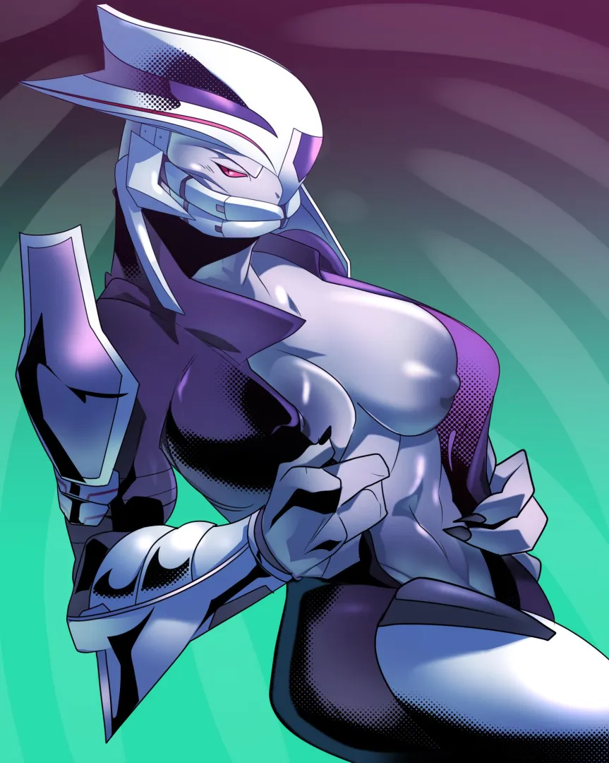 Disrobing (art: squarerootofdestiny)