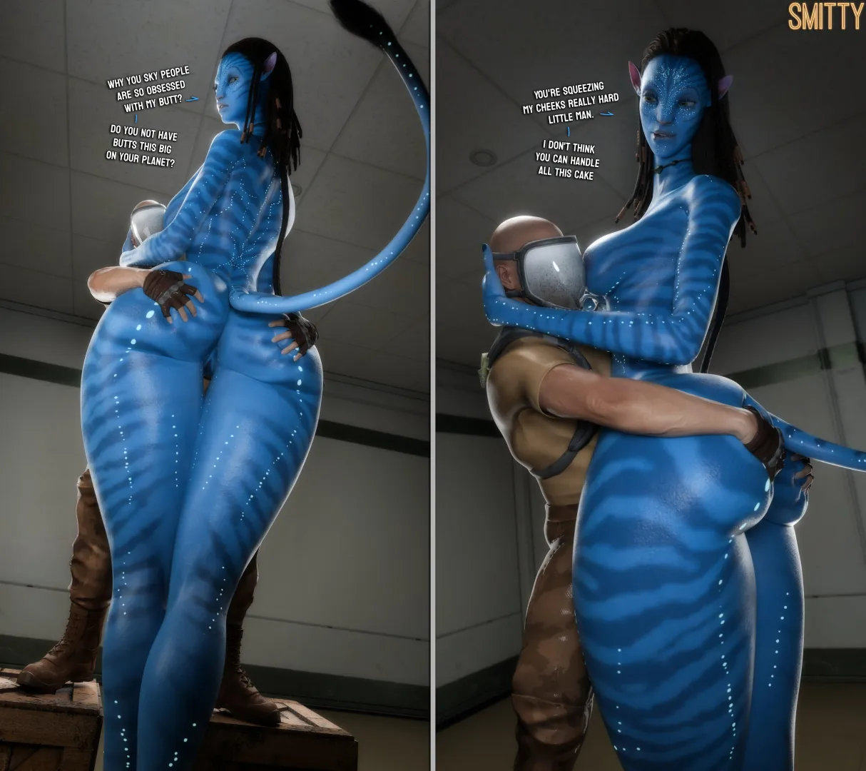 Groping those NaVi cheeks (Smittt34)